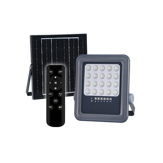 FARO LED TK09 DA ESTERNO IP65 CON PANNELLO SOLARE