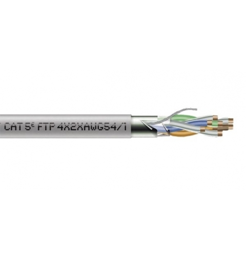 CAVO X RETE CATEGORIA 5 AWG24 8 FILI ROTOLO MT 100